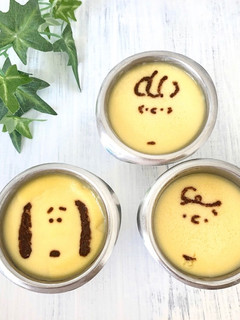 カフェ風♪昔ながらの固めカスタードプリン-レシピのメイン写真
