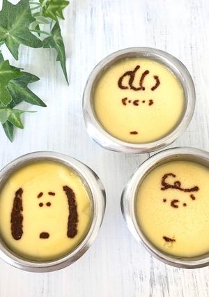 カフェ風♪昔ながらの固めカスタードプリン-レシピのメイン写真