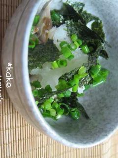 干物♡♥海苔のおろし和え-レシピのメイン写真