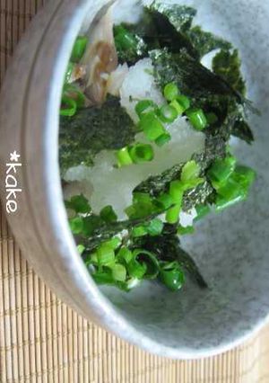 干物♡♥海苔のおろし和え-レシピのメイン写真