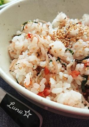 ちりめんじゃこと梅シソの炒めご飯-レシピのメイン写真