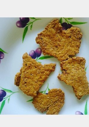 甘くない塩味クッキー(動物性原料不使用)-レシピのメイン写真