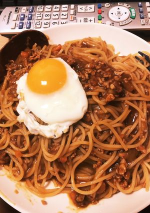 カレーリメイク パスタ-レシピのメイン写真