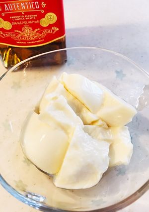 旦那がつくる大人の杏仁豆腐もどき-レシピのメイン写真