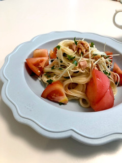 冷製パスタ風ソーメン-レシピのメイン写真