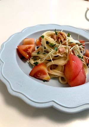 冷製パスタ風ソーメン-レシピのメイン写真