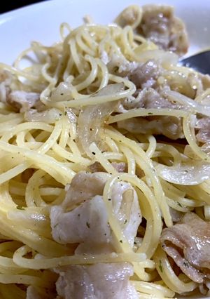 アヒージョの残り油で 簡単ペペロンチーノ-レシピのメイン写真