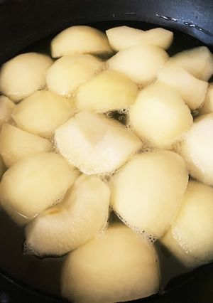 ccレモンでりんご（梨）のコンポート-レシピのメイン写真