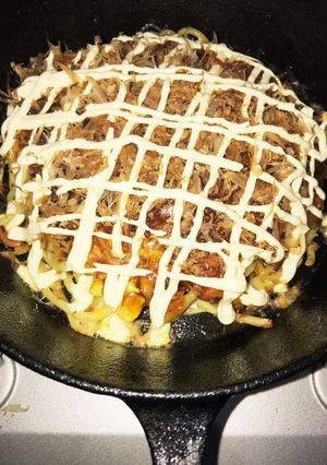 なんちゃってモダン焼き-レシピのメイン写真
