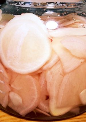 ピュアの美味しいで酢で新生姜漬け-レシピのメイン写真