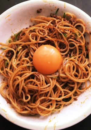 激辛！四川風麻婆パスタ-レシピのメイン写真