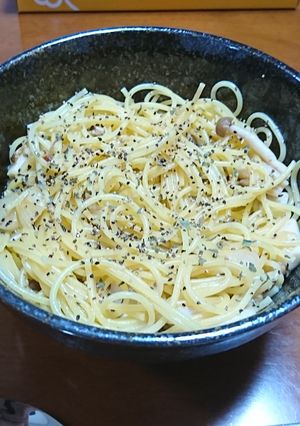 きのこたっぷりペペロンチーノ-レシピのメイン写真