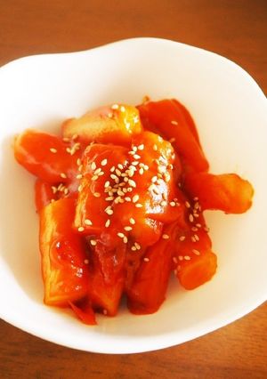 辛さ控えめのチーズトッポギ！-レシピのメイン写真