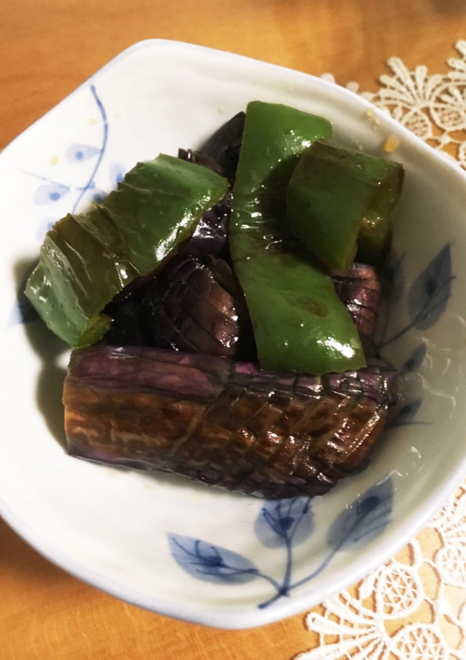 ナスのさっぱり焼き浸し-レシピのメイン写真