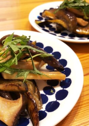 酢でさっぱり★茄子とエリンギの焼き浸し-レシピのメイン写真