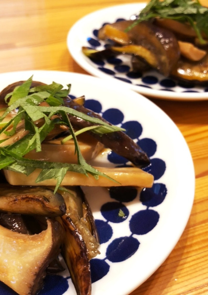 酢でさっぱり★茄子とエリンギの焼き浸し-レシピのメイン写真