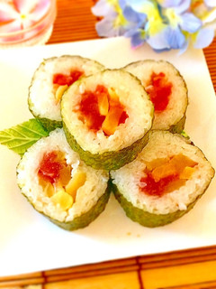 トロたく&納豆ねぎとろ巻き-レシピのメイン写真
