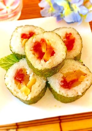 トロたく&納豆ねぎとろ巻き-レシピのメイン写真