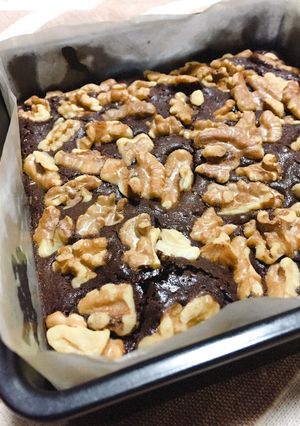 ラカントチョコシロップのブラウニー-レシピのメイン写真