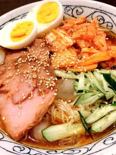 ピリ辛!!韓国風冷麺~素麺アレンジ-レシピのメイン写真