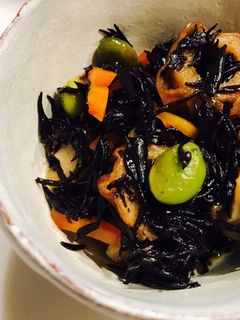 煮詰めて簡単ひじき煮-レシピのメイン写真