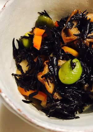 煮詰めて簡単ひじき煮-レシピのメイン写真