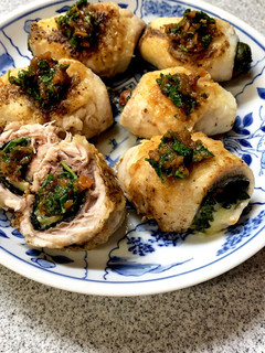 ふんわり梅肉で!真あじの大葉チーズ巻き-レシピのメイン写真