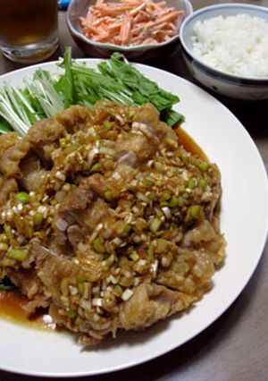 巨匠に習う☆中華風甘酢が絡む鶏の唐揚げ-レシピのメイン写真