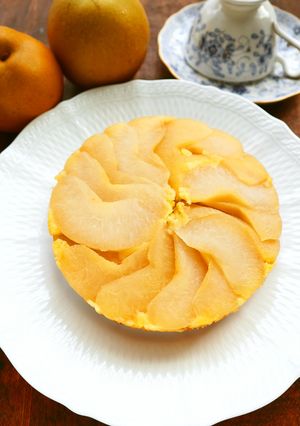 ホットケーキミックスで簡単☆和梨のケーキ-レシピのメイン写真