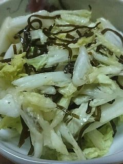 白菜と塩昆布の漬物?-レシピのメイン写真