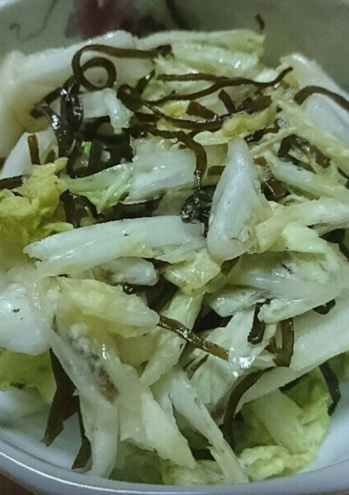 白菜と塩昆布の漬物？-レシピのメイン写真