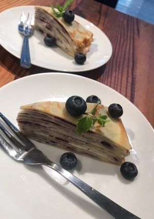 ブルーベリーのミルクレープ-レシピのメイン写真