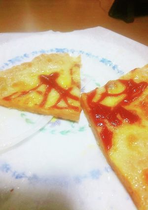 チキンライス生地のライスピザ-レシピのメイン写真