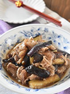 なすと牛肉の甘辛生姜炒め【作り置き】-レシピのメイン写真