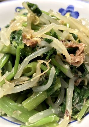空芯菜ともやしのお手軽やみつきナムル-レシピのメイン写真
