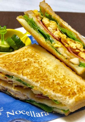 クラブハウスサンドイッチ◆ランチ-レシピのメイン写真