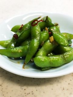 超簡単!!枝豆ペペロンチーノ-レシピのメイン写真