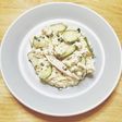 豆腐と鶏ささみの和えもの