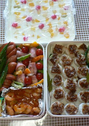 行楽弁当-レシピのメイン写真