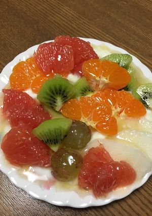 フルーツ サラダ 簡単 はちみつ-レシピのメイン写真