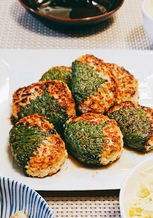 レンコン入り★鶏と豆腐のつみれバーグ-レシピのメイン写真