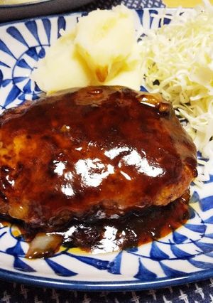♪食べごたえ重視♪基本のハンバーグ-レシピのメイン写真