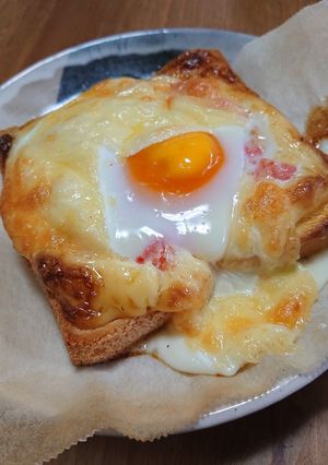 栄養満点‼️マヨのせトースト-レシピのメイン写真