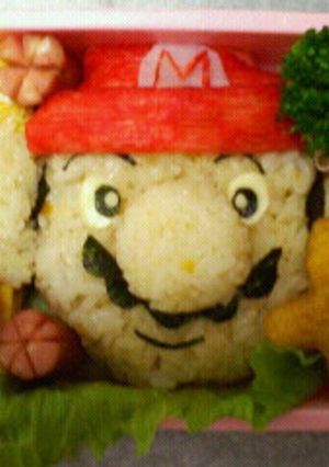 キャラ弁・マリオ-レシピのメイン写真