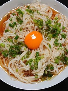 簡単!ぶっかけ素麺♪ヽ(´▽`)/-レシピのメイン写真