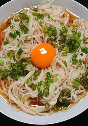簡単！ぶっかけ素麺♪ヽ(´▽｀)/-レシピのメイン写真