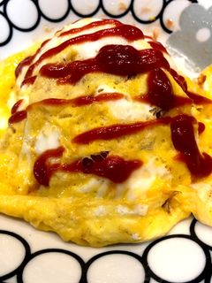 簡単オムライス•チキンライス-レシピのメイン写真