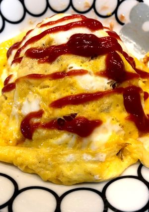 簡単オムライス•チキンライス-レシピのメイン写真