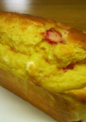 いちご＆クリームチーズのパウンドケーキ-レシピのメイン写真