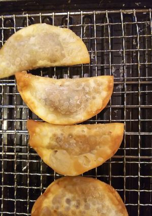余った麻婆豆腐で揚げ餃子-レシピのメイン写真